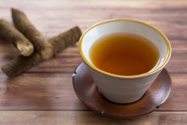 ごぼう茶 味