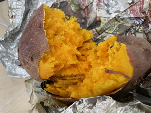 蜜焼き芋 オーブン