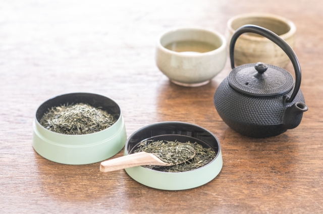 桜緑茶 味