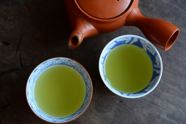しょうが緑茶
