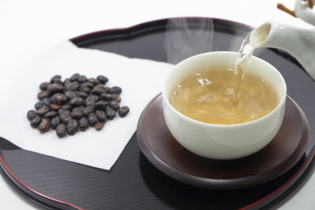 黒豆麦茶 味