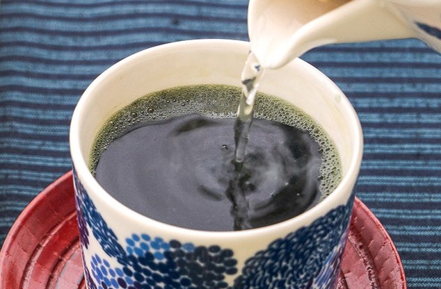 よもぎ 茶 粉末 味