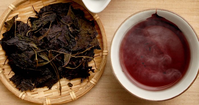 赤しそ茶 味
