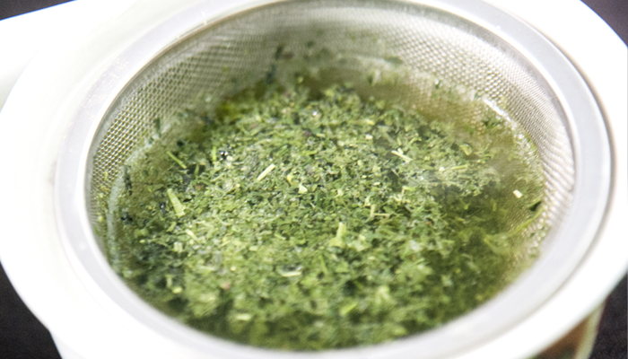 出物 お茶 淹れ方