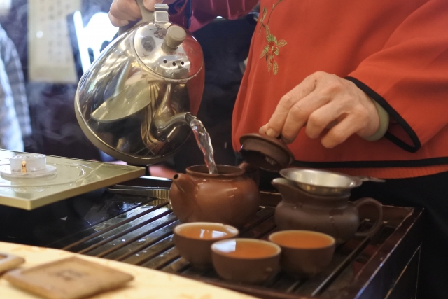 洗茶