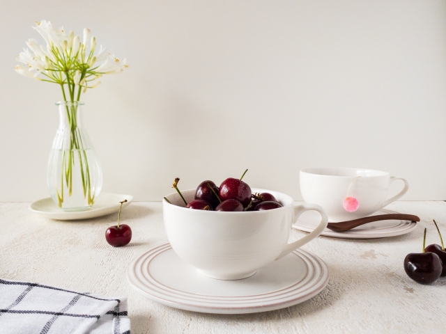 さくらんぼ 紅茶